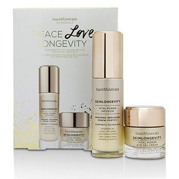 Skinlongevity Vital Power Infusion Gel Crema de Ojos Dúo Set: Vital Power Infusión 30ml + Vital Power Gel Crema de Ojos 15g