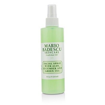 Facial Spray With Aloe, Cucumber And Green Tea - For All Skin Types