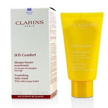 Clarins SOS Comfort Mascarilla Bálsamo Nutritivo con Manteca de Mango Salvaje - Para Piel Seca