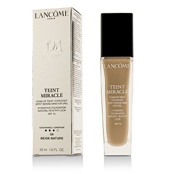 Lancome Teint Miracle Base Natural Hidratante Look Saludable SPF 15 - # 04 Beige Nature