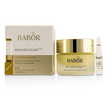 Skinovage PX Vita Balance Daily Moisturizing Cream (with Free Collagen Booster Fluid 2ml) - For Dry Skin