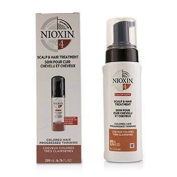 Nioxin 3D Care System 4 Scalp & Hair Treatment (Colored Hair, Progressed Thinning, Color Safe)