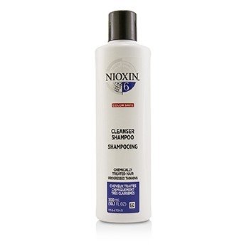 Champú limpiador Derma Purifying System 6 (cabello tratado químicamente, adelgazamiento progresivo, color seguro)