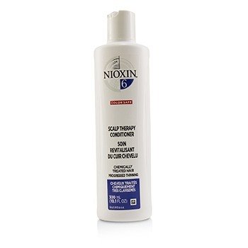 Acondicionador de terapia de cuero cabelludo Density System 6 (cabello tratado químicamente, adelgazamiento progresivo, color seguro)