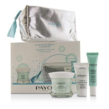 Hydra 24+ Coffret: 1x Cuidado Hidratante Llenador 50ml, 1x Roll On de Ojos Revividor de Hidratación 15ml, 1x Mascarilla Confortante 15ml, 1x Bolsa