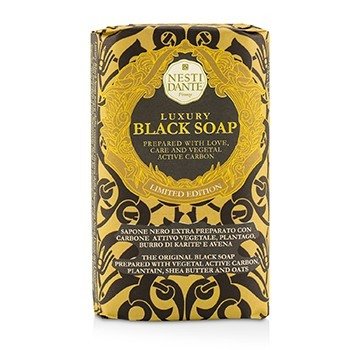 Jabón negro de lujo con carbón activo vegetal (edición limitada)