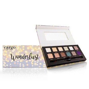 Paleta de sombras de ojos Wanderlust (12x Sombra de ojos, 1x Pincel de sombra)