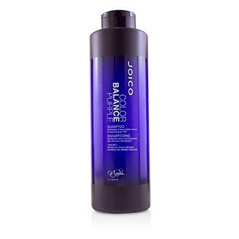 Color Balance Purple Shampoo (Elimina los tonos cobrizos / amarillos en el cabello rubio / gris)
