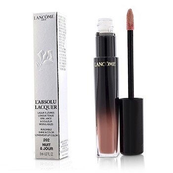 Lancome LAbsolu Lacquer Buildable Shine & Color Longwear Lip Color - # 202 Nuit & Jour