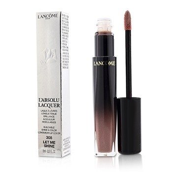 Lancome LAbsolu Lacquer Buildable Shine & Color Longwear Lip Color - # 308 Let Me Shine