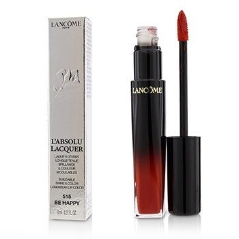 L'Absolu Lacquer Buildable Shine & Color Longwear Lip Color - # 515 Be Happy
