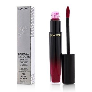 L'Absolu Lacquer Buildable Brillo y color Color de labios de larga duración - # 168 Rose Rouge