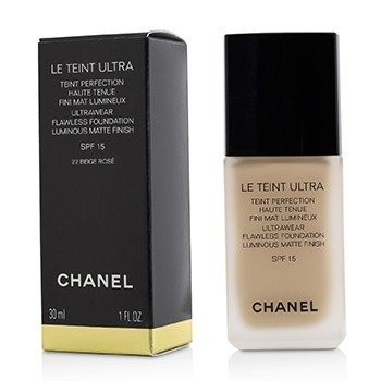 Le Teint Ultra Ultrawear Base Perfecta Luminosa Acabado Mate SPF15 - # 22 Beige Rose