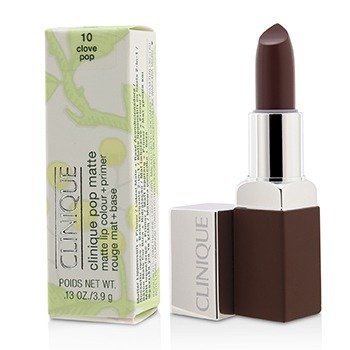 Pop Matte Color de Labios + Primer - # 10 Clove Pop