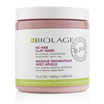 Biolage R.A.W. Re-Hab Mascarilla de Arcilla (Para Cabello Estresado, Sensibilizador)