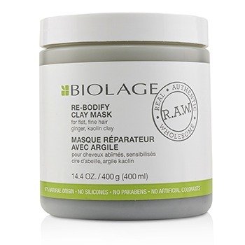 Biolage R.A.W. Mascarilla de Arcilla Dador de Cuerpo (Para Cabello Plano, Fino)