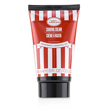 Shaving Cream - Peppermint Essential Oil (Tube)