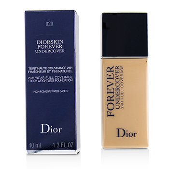 Diorskin Forever Undercover 24H Wear Base Covertura Completa con Base en Agua - # 020 Light Beige