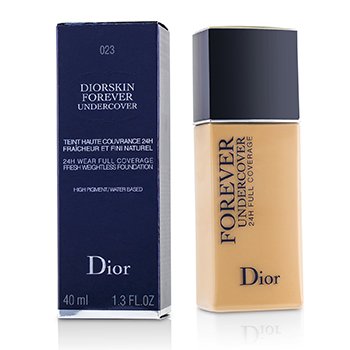 Diorskin Forever Undercover 24H Wear Base Covertura Completa con Base en Agua - # 023 Peach