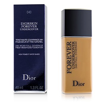 Diorskin Forever Undercover 24H Wear Base Covertura Completa con Base en Agua - # 040 Honey Beige