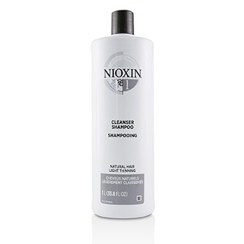 Nioxin Derma Purifying System 1 Champú Limpiador (Cabello Natural, Adelgazante Ligero)