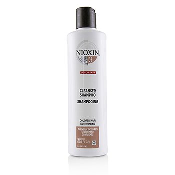 Derma Purifying System 3 Cleanser Champú (Cabello Tinturado, Adelgazamiento Ligero, Seguro para Color)