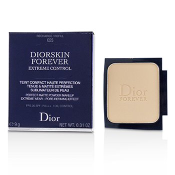 Diorskin Forever Maquillaje en Polvo Mate Control Extremo Perfecto SPF 20 Repuesto - # 025 Soft Beige