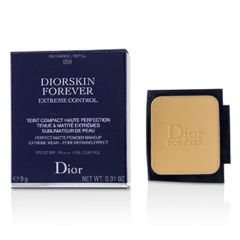 Diorskin Forever Extreme Control Perfect Matte Powder Makeup SPF 20 Refill - # 050 Dark Beige