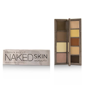 Naked Skin Shapeshifter Paleta Contorno, Corrector de Color Iluminador - # Medium Dark Shift