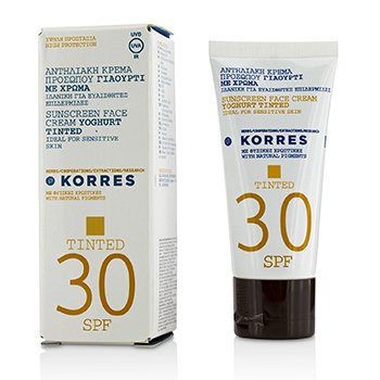 Yoghurt Tinted Sunscreen Face Cream SPF30 - Ideal For Sensitive Skin (Exp. Date 11/2018)