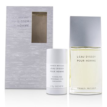 L'Eau D'Issey Pour Homme Coffret: Eau De Toilette Fraiche Spray 100ml/3.3oz + Desodorante en Barra 75g/2.6oz
