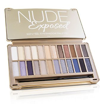 Paleta de Sombras de Ojos (24x Sombrass de Ojos, 2x Aplicadores) - Nude Exposed