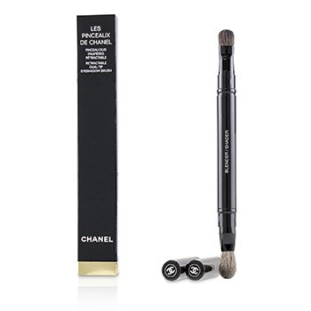 Les Pinceaux De Chanel Brocha de Sombra de Ojos Punta Dual Retráctil