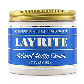 Layrite Crema Mate Natural (Agarre Medio, Acabado Mate, Soluble en Agua)