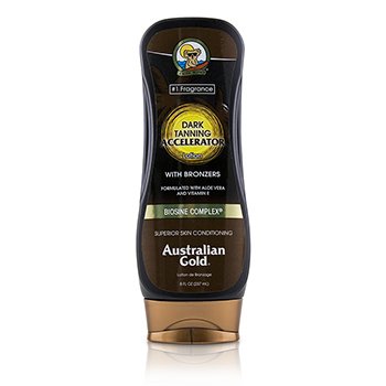 Australian Gold Dark Tanning Accelerator Loción Con Bronceadores