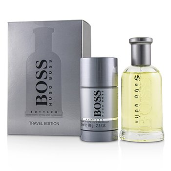 Boss Bottled Coffret: Eau De Toilette Spray 100ml/3.3oz + Desodorante en Barra 70g/2.4oz