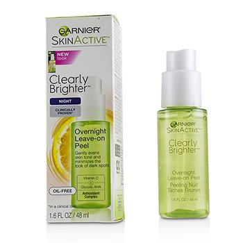 SkinActive Clearly Brighter Peel Sin Enjuague Para la Noche