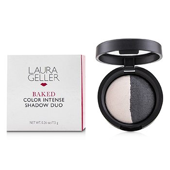 Laura Geller Sombra de Ojos Color Horneado Intenso Duo - # Marble/Midnight