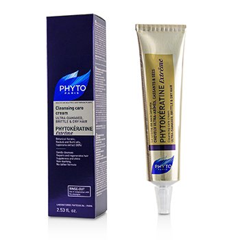 Phyto Phytokeratine Crema Cuidado Limpiador Extremo (Cabello Ultra Dañado, Frágil & Seco)