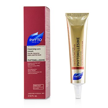 Phytomillesime Crema Cuidado Limpiador (Cabello Tratado con Color, Iluminador)