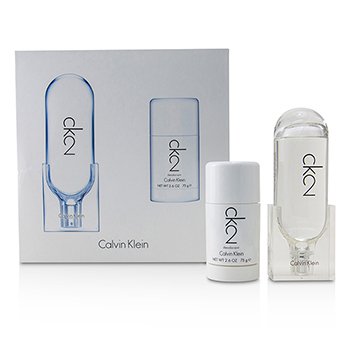 CK2 Coffret: Eau De Toilette Spray 100ml/3.4oz + Desodorante en Barra 75ml/2.6oz
