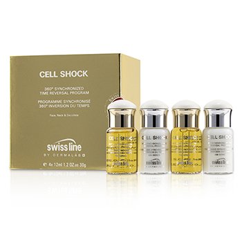 Cell Shock 360 Programa Reversador de Tiempo Sincronizado (Para Rostro & Cuello)