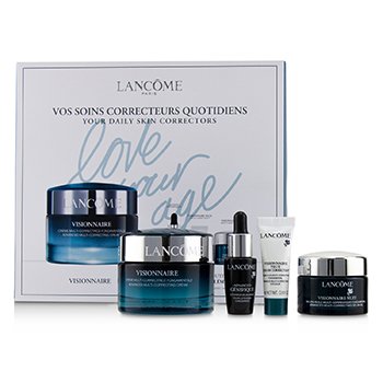 Set Visionnaire: Advanced Crema Multi Correctora + Nuit Perfeccionante de Belleza de Dormir + Bálsamo de Ojos + Genifique Concentrado Avanzado