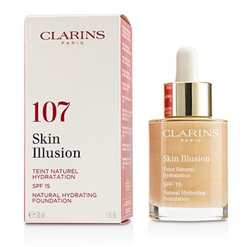 Clarins Skin Illusion Base Hidratante Natural SPF 15 #107C