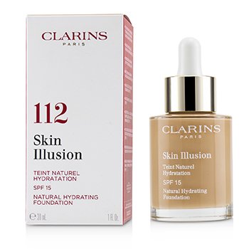 Clarins Skin Illusion Base Hidratante Natural SPF 15 # 112 Amber