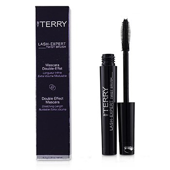 By Terry Lash Expert Twist Brush Double Effect Máscara - # 1 Master Black