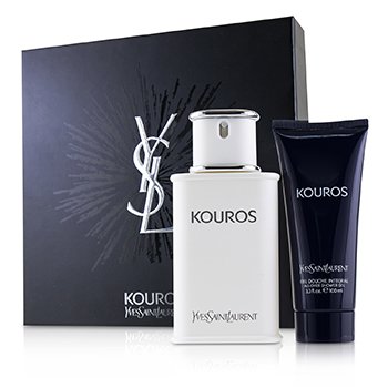 Kouros Coffret : Eau De Toilette Spray 100ml/3.3oz + Gel de Ducha Para Todo 100ml/3.3oz