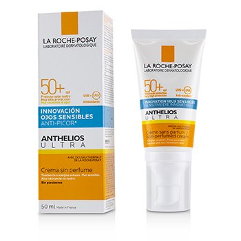 Anthelios Crema Hidratante Ultra Resistente SPF 50+ (Sin fragancia)