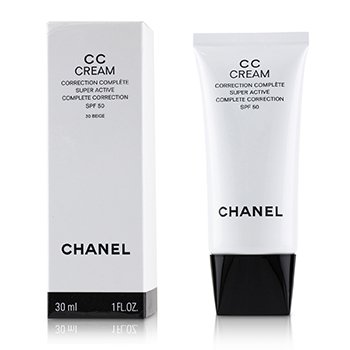 Chanel Crema CC Súper Activa Corrección Completa SPF 50 # 30 Beige