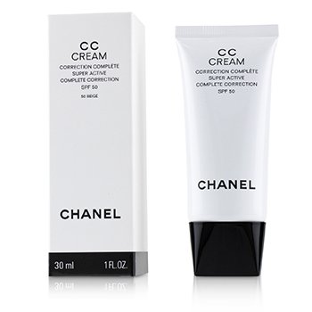 Chanel Crema CC Súper Activa Corrección Completa SPF 50 # 50 Beige